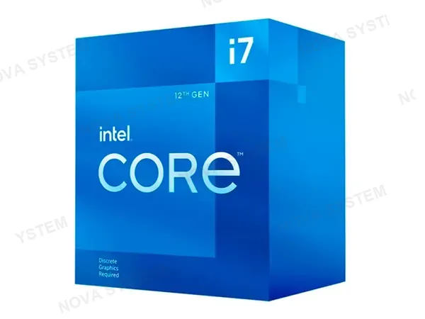 PROCESADOR INTEL CORE I7 12700F 2.1GHZ HASTA 4.9 GHZ 25MB (BX8071512700F) LGA 1700, 12 NUCLEOS