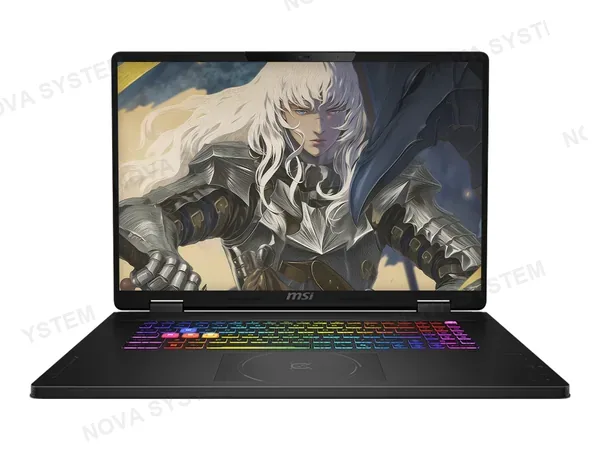 LAPTOP MSI AMD RYZEN 9 8940HX MSI CROSSHAIR A8WGKG-009US (A8WGKG-009US) RAM 32GB, SSD 1TB, RTX 5070 8GB, PANTALLA 18 QHD+ 240HZ, WIN11, COSMO GREY