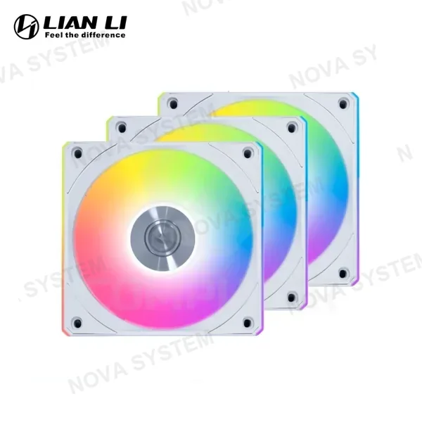 COOLER DE CASE LIAN LI UNI FAN CL 120MM WIRELESS KIT 3IN1 WHITE CON CONTROL – 12CL1W3W