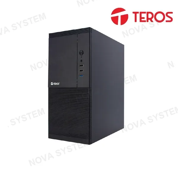 CASE TEROS ( TE-1033S ) C/FUENTE 250W | NEGRO