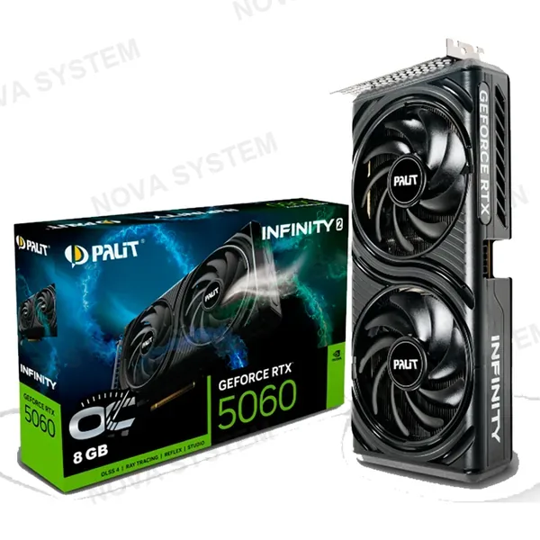TARJETA DE VIDEO PALIT RTX 5060 INFINITY 2 OC 8GB