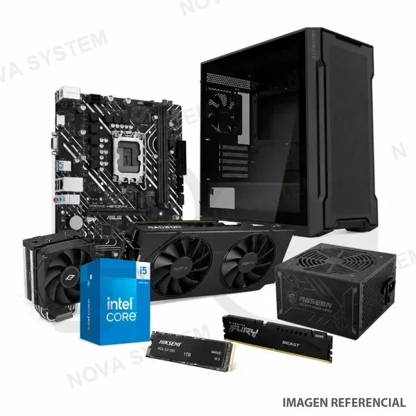 PC Gamer Core i5-14400F RX 9060 8GB