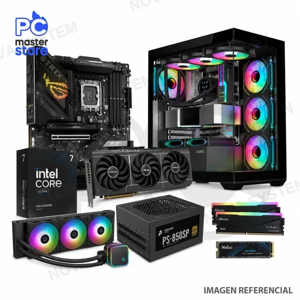PC Core Ultra 7 265K RX 9070 16GB