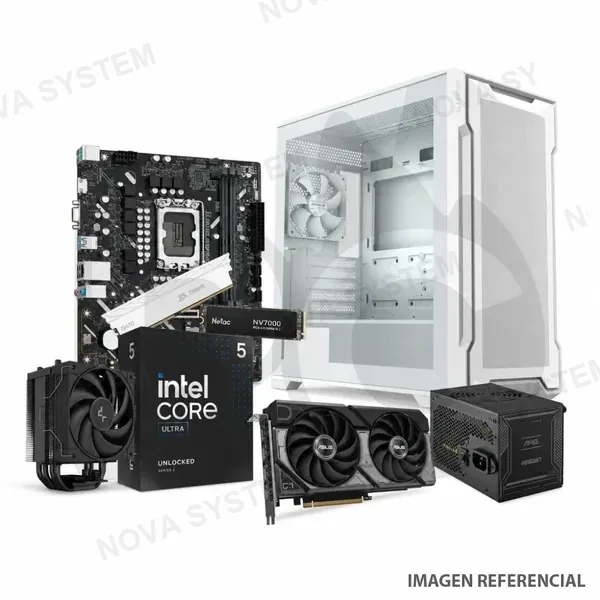 PC Gamer Core Ultra 5 245KF RTX 5060 8GB White