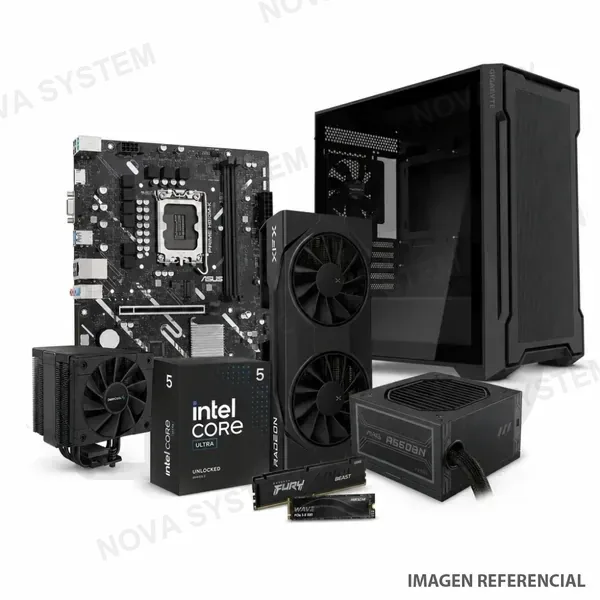PC Gamer Core Ultra 5 245KF RX 9060 8GB
