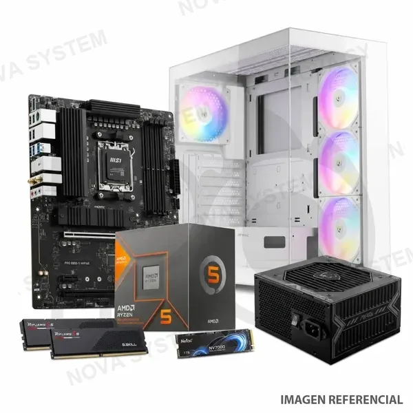 PC Ryzen 5 8600G 64GB SSD 1TB WiFi