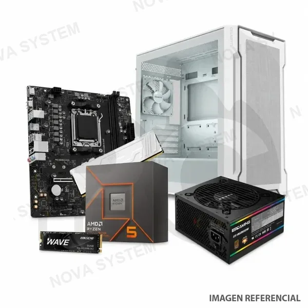 PC Ryzen 5 8500G 16GB SSD 512GB White