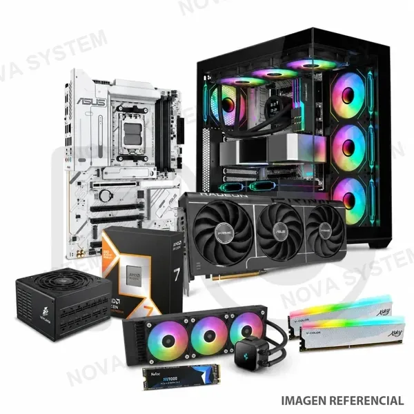 PC Gamer Ryzen 7 9800X3D RX 9070 16GB