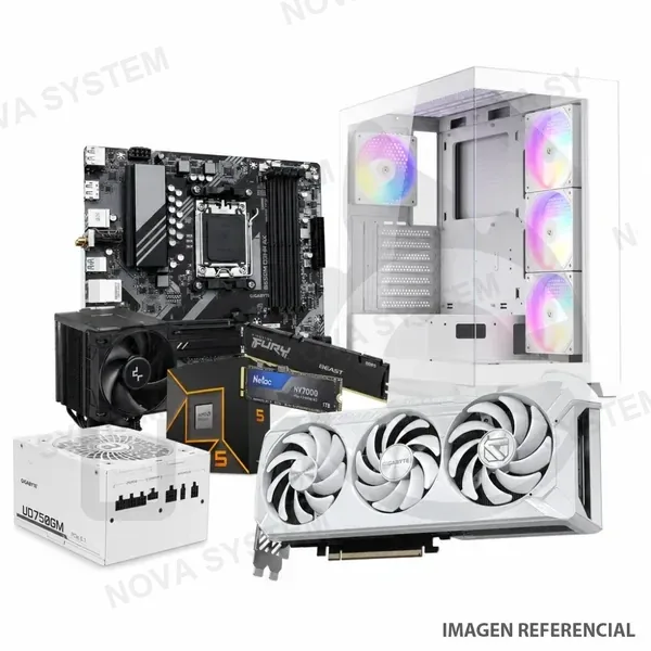 PC Gamer Ryzen 5 9600X RX 9060 XT 16GB