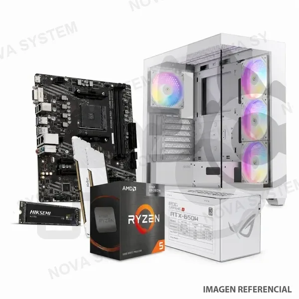 PC Ryzen 5 5600GT 32GB SSD 1TB White