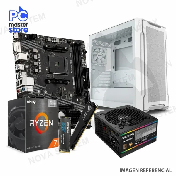 PC Ryzen 7 5700G 16GB SSD 512GB White