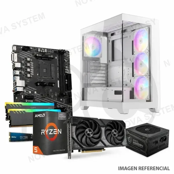 PC Gamer Ryzen 5 5600GT RTX 5060 32GB