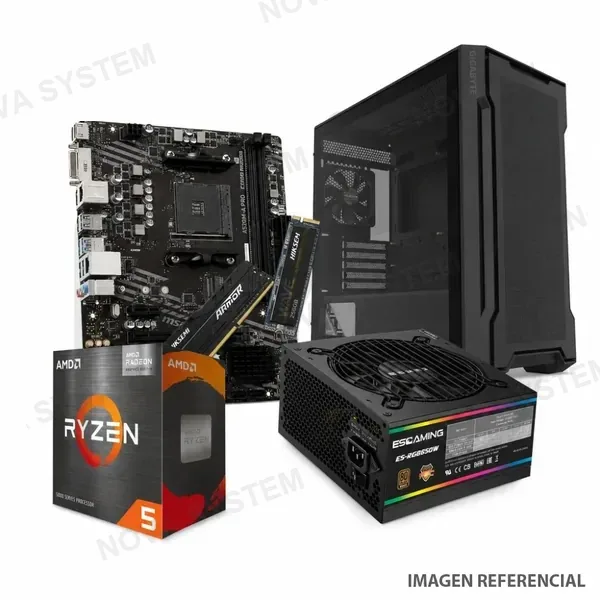 PC Ryzen 5 5600GT 8GB DDR4 SSD M.2 256GB