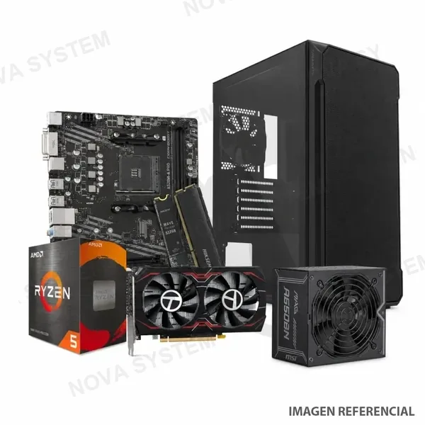 PC Gamer Ryzen 5 5500 RX 580 8GB