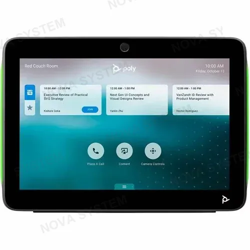 HP HP 875K5AA Poly TC10 Control Táctil Negro