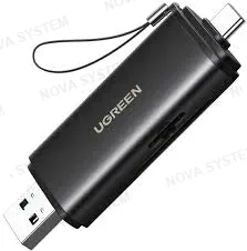UGREEN UGREEN 65024 CM803 Lector de Tarjetas USB-C/USB-A 2 en 1