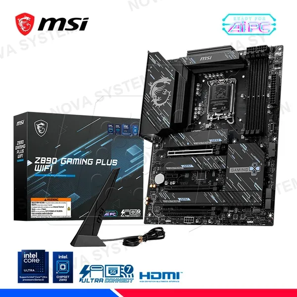 MAINBOARD MSI Z890 GAMING PLUS WIFI, DDR5, LGA 1851