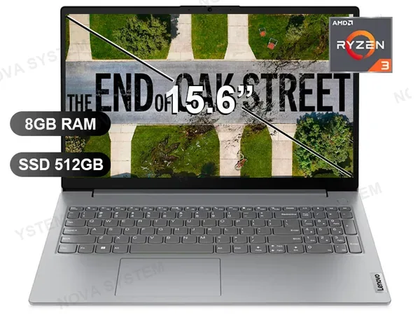 LAPTOP LENOVO V15 G4 AMN RYZEN3 -7320U/ 8GB/ SSD512GB/ 15.6/ FREE/ 82YU017LLM