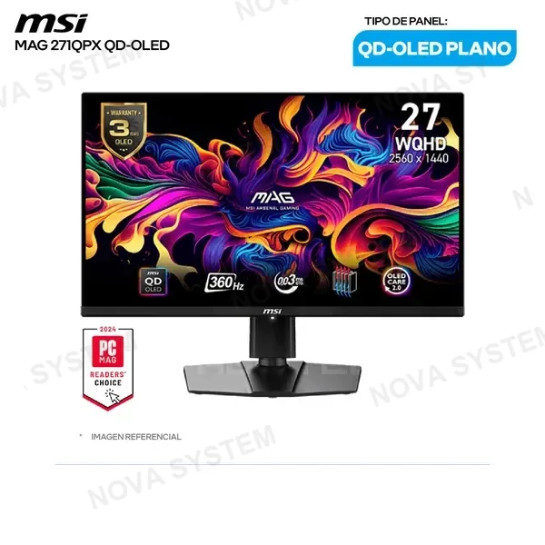 ( MAG MP271QPX-QD-OLED ) MONITOR MSI MAG MP271QPX-QD 27 QD-OLED ( MAG MP271QPX-Q...