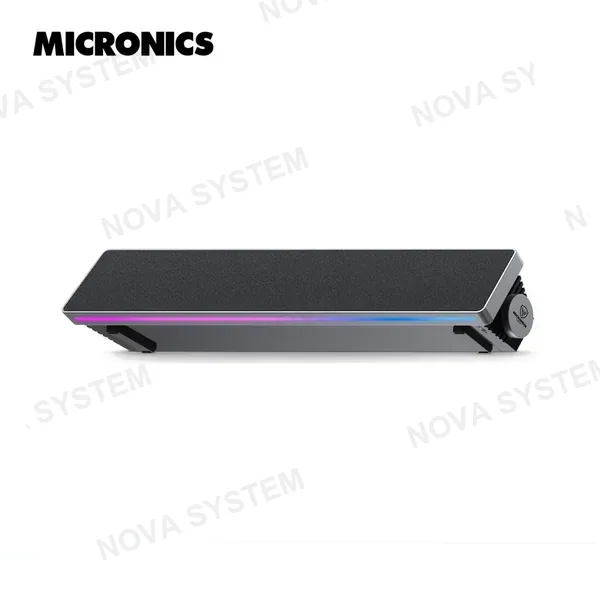PARLANTE MICRONICS SOUNDBAR BLUETOOTH PORTÁTIL NEON MIC S201