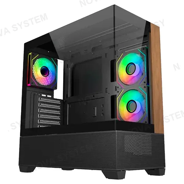 CASE GAMER COOLER MASTER ELITE 690 NEGRO MADERA 3XARGB