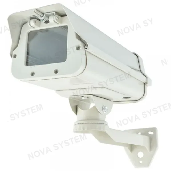 YUS YUS HS00 + CAS00-I Housing protector para cámara de seguridad 370x140x110mm + Soporte 30cm