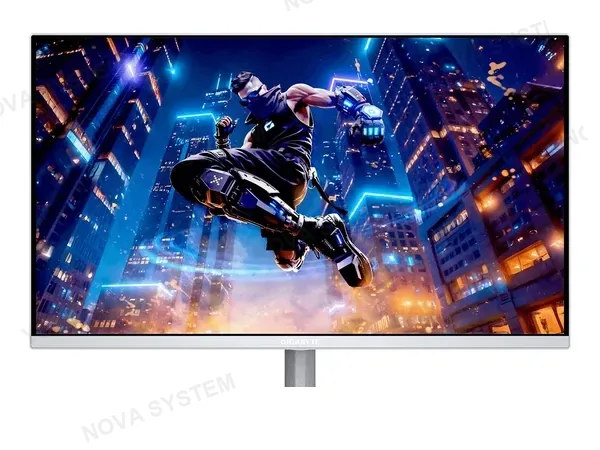 MONITOR GIGABYTE 27 PULGADAS MO27Q2A ICE (MO27Q2A ICE) 2K QHD OLED 280, 0.03MS, PIVOTE CON PARLANTE INTEGRADO