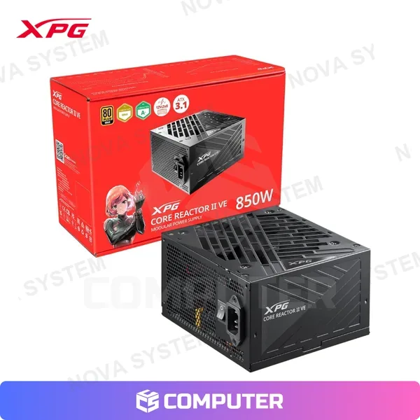 FUENTE DE PODER XPG COREREACTOR II VE 850W GOLD MODULAR