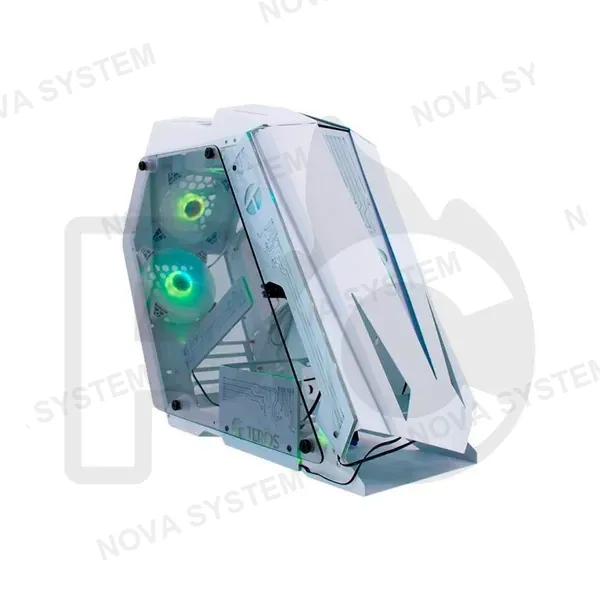 CASE GAMER TEROS 1316G WHITE