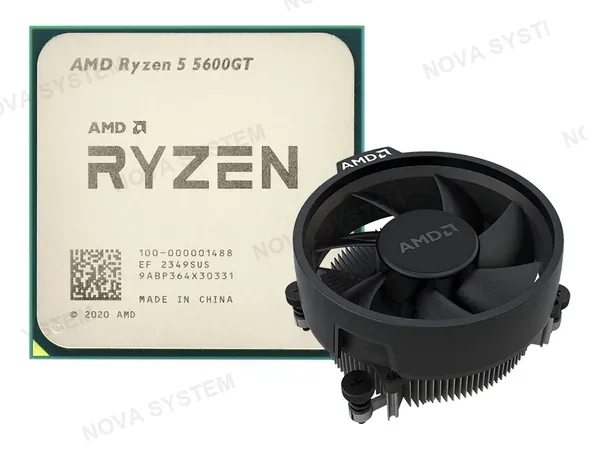 PROCESADOR AMD RYZEN 5 5600GT OEM + COOLER 3.6GHZ HASTA 4.6GHZ 19MB (100-100001488-OEM) AM4 | 6 NUCLEOS