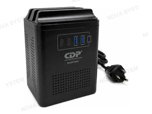 ESTABILIZADOR CDP RUAVR1004I 1000VA/500W 4 SALIDAS