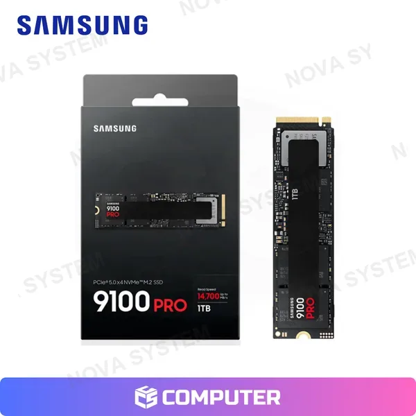 DISCO SOLIDO SSD 1TB SAMSUNG 9100 PRO NVME 2.0 M.2 2280 PCIE GEN 5.0X4