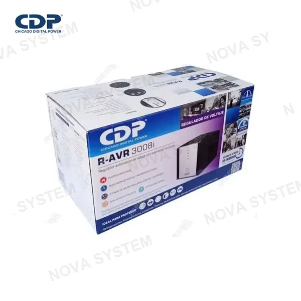 ESTABILIZADOR CDP 3000VA/1500W R-AVR3008I