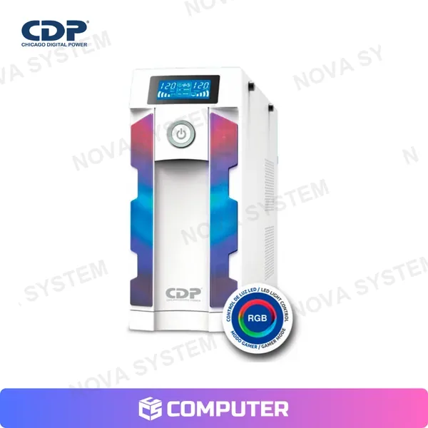 UPS CDP GAMING G-SMART1516BI 1500VA/900W 16 SALIDAS/8 PORTS