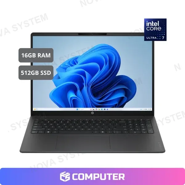 LAPTOP HP 17-DG0107DX | ULTRA 7-255U | 16GB RAM | 512GB SSD