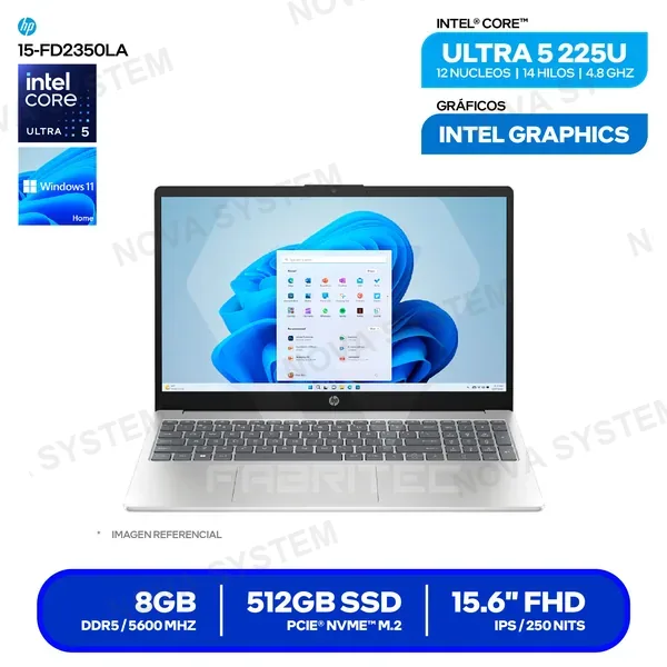 ( D2JV7LA#ABM ) LAPTOP HP 15-FD2350LA ( D2JV7LA#ABM ) | INTEL CORE ULTR...