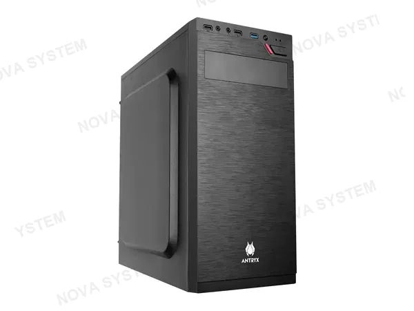 CASE ANTRYX ELEGANT 630 FUENTE 350W (AC-E630-350CP) 1 VENTILADOR, NEGRO