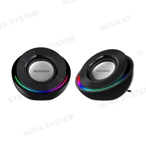 PARLANTE MICRONICS SATURN 2.0 MICS334 2" USB LED RGB