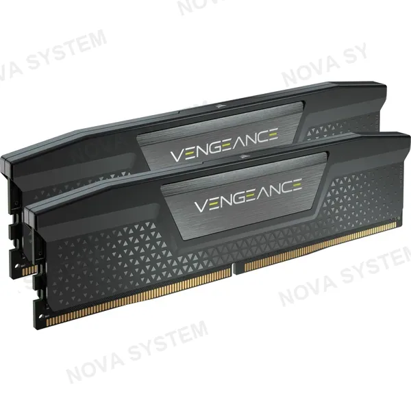 MEMORIA RAM CORSAIR VENGEANCE 64GB(2x32) 6000MHZ DDR5 BK