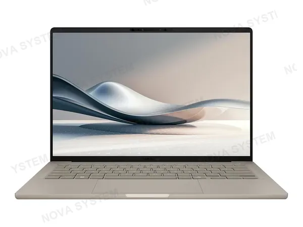 LAPTOP ASUS SNAPDRAGON X PLUS X1P ZENBOOK 14 UX3407QA (UX3407QA-X1P512) RAM 16GB, SSD 512GB, PANTALLA 14 WUXGA OLED TACTIL, WIN11, ZABRISKIE BEIGE