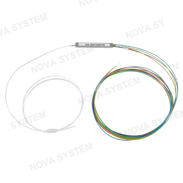 OPFIBRA OPF-PLC1X4-NC0.9-P10 Splitter PLC 1x4 Sin Conectores 0.9mm - 10 Unidades