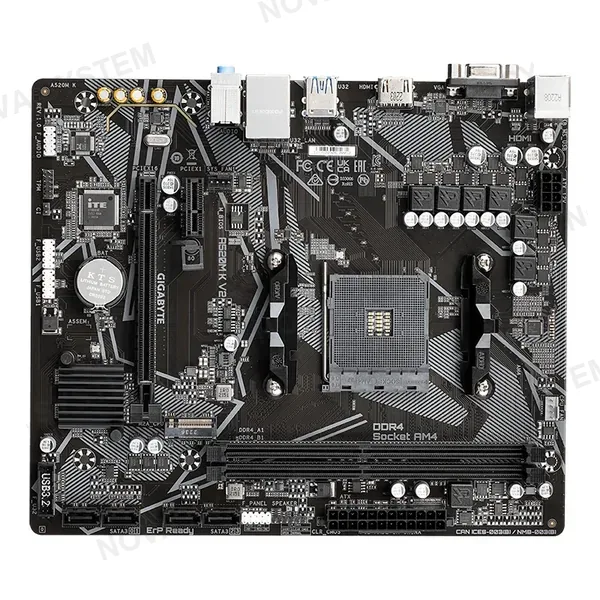 GIGABYTE A520M K V2 Placa Madre AMD A520 AM4 MicroATX