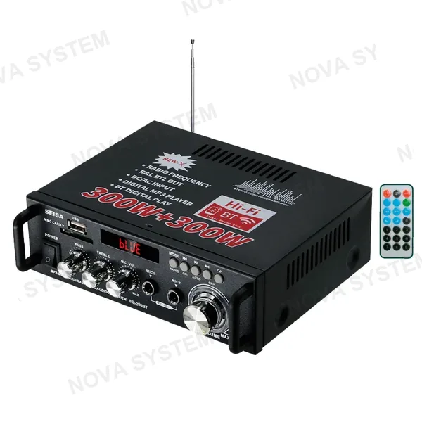 SQ-298BT Mini Amplificador De Audio Bluetooth Compatible 60w