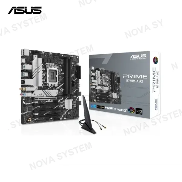 PLACA MADRE ASUS PRIME B760M-A AX LGA1700 INTEL WIFI6