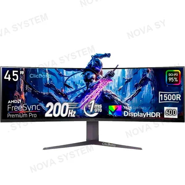 MONITOR 45 LG GAMING ULTRAGEAR 45GR75DC-B 2K QHD 200hz 1MS CURVO