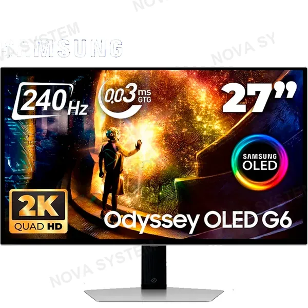 MONITOR,SAMSUNG, LS27HG800SNXZA,QD-OLED. 240 Hz