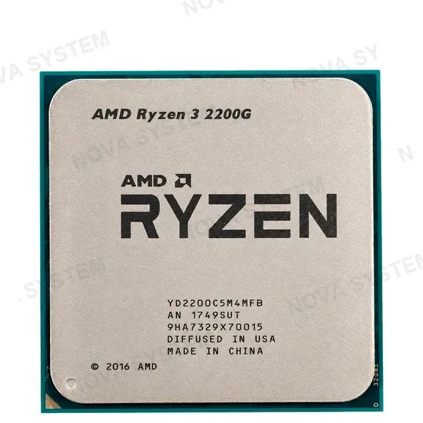 RYZEN 3 2200G 3,50GHZ 4N/4H OEM SIN COOLER