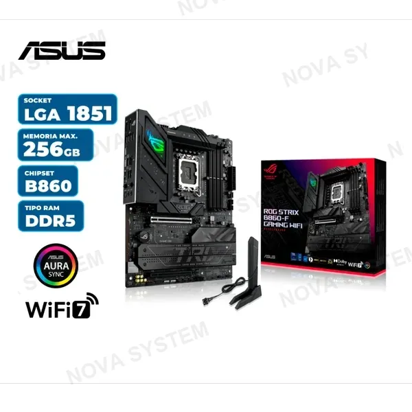 PLACA MADRE ASUS ROG STRIX B860-F GAMING WIFI DDR5