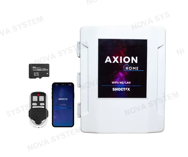 SHOCTIX SHOCTIX ST-AXION Alarma Smart WiFi Ethernet 100 Zonas con Integración a Alexa