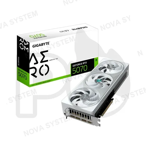 TARJETA DE VIDEO GIGABYTE RTX 5070 AERO OC 12GB GDDR7